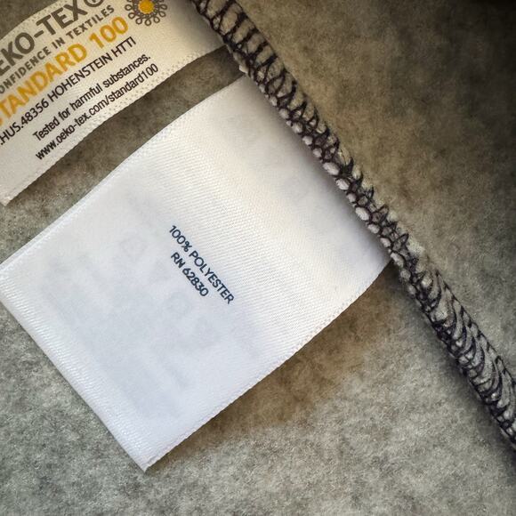 Lands End 3X 24W 26W Fleece lined Sweater Blazer Houndstooth NWT Academia Preppy - Picture 9 of 15